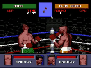 Evander Holyfield's 'Real Deal' Boxing (World) screen shot game playing